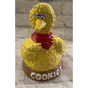 Vintage Big Bird Cookie Jar Sesame Street Muppets
